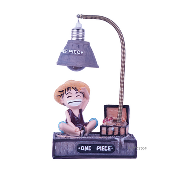 One Piece Anime Luffy Study Table Lamp Action Figure