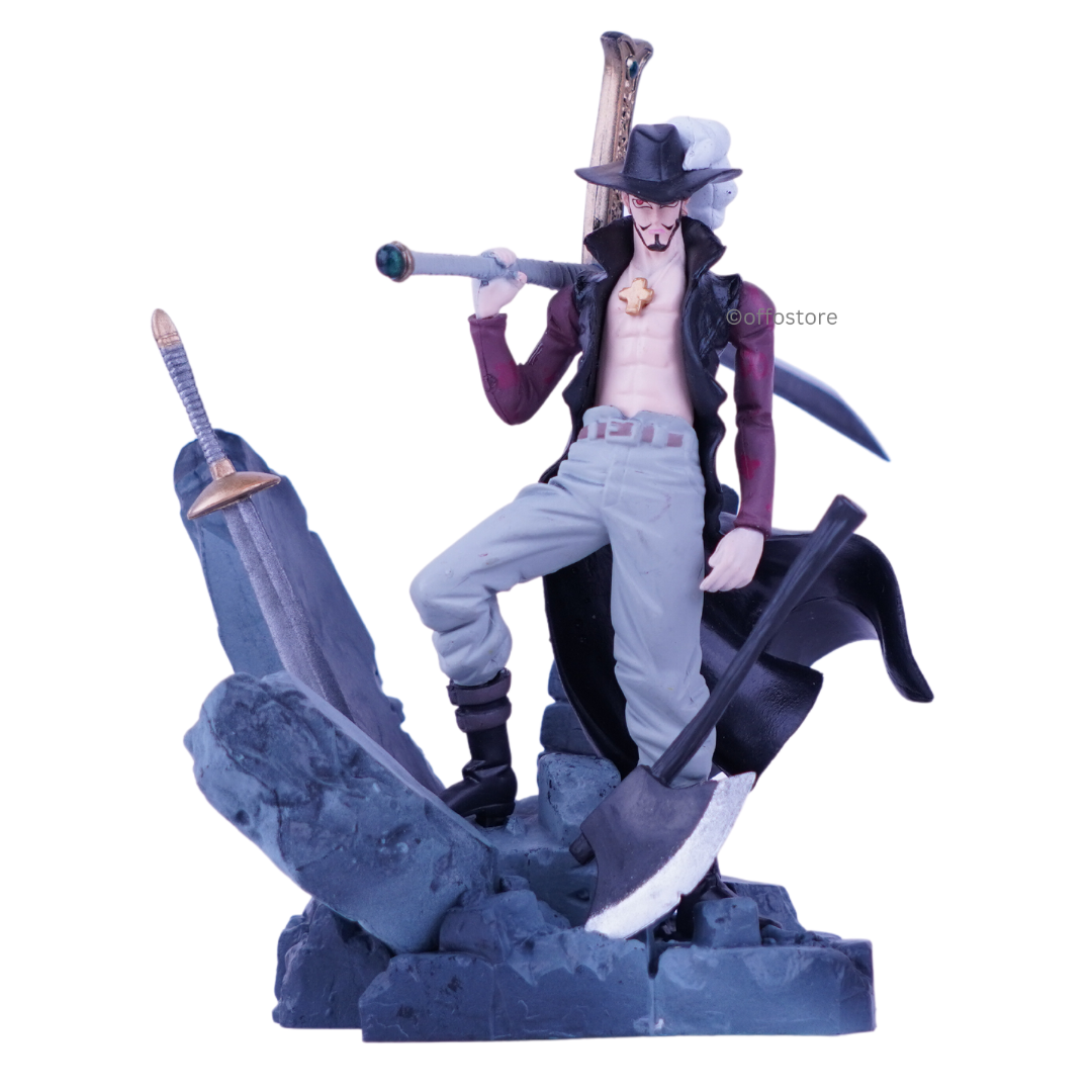 One Piece Anime Mihawk Action Figure