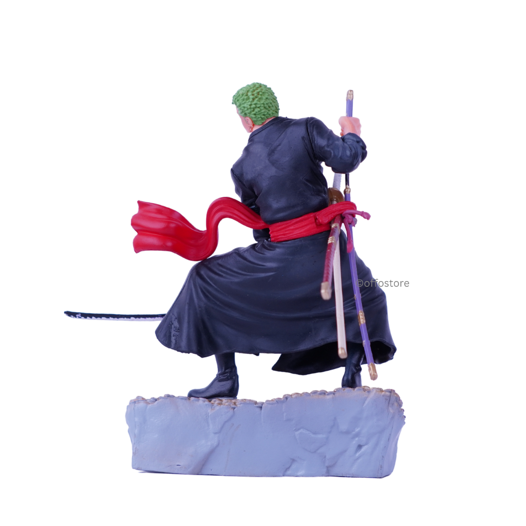One Piece Anime Roronoa Zoro Samurai Katana Action Figure