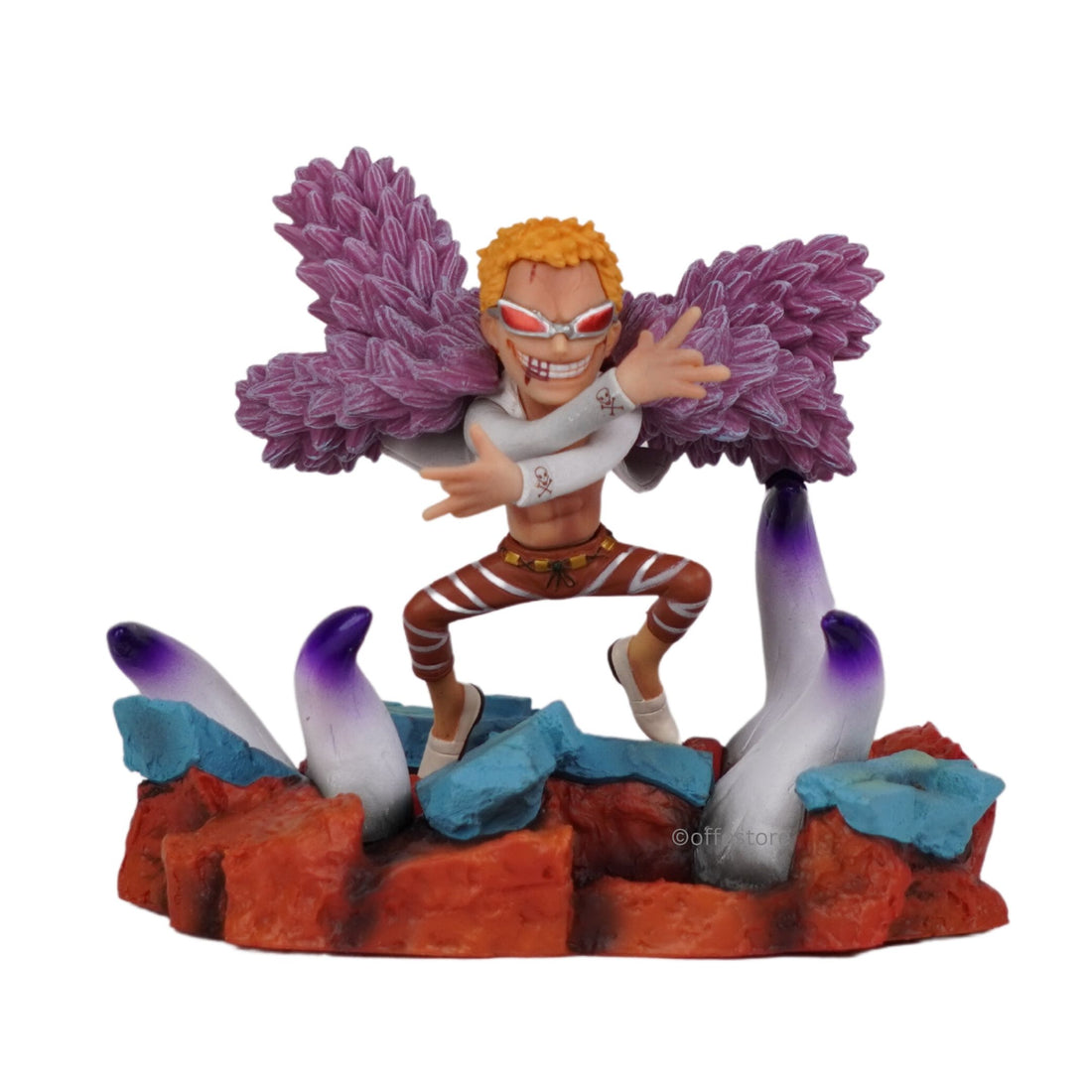 One Piece Anime Doflamingo Standing Mini Action Figure