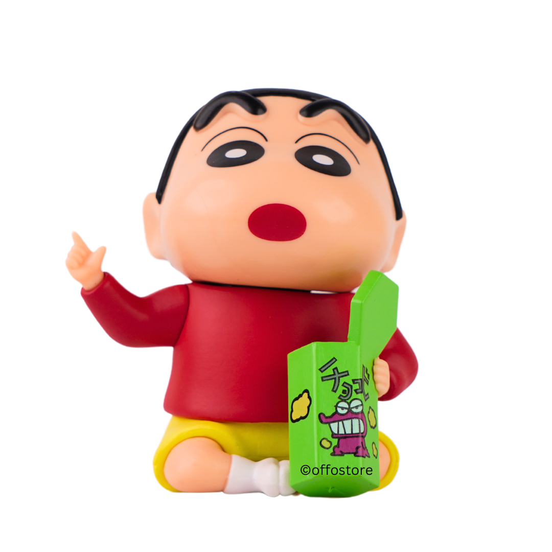 Shinchan Cartoon Shinchan Sitting Action Figure