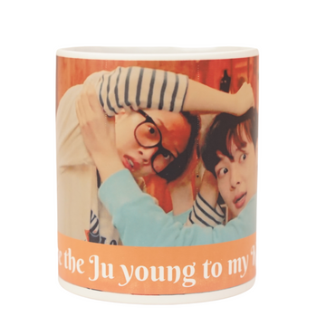Offo® || Ju young, Kyung Rakshabandhan White Ceramic Mug