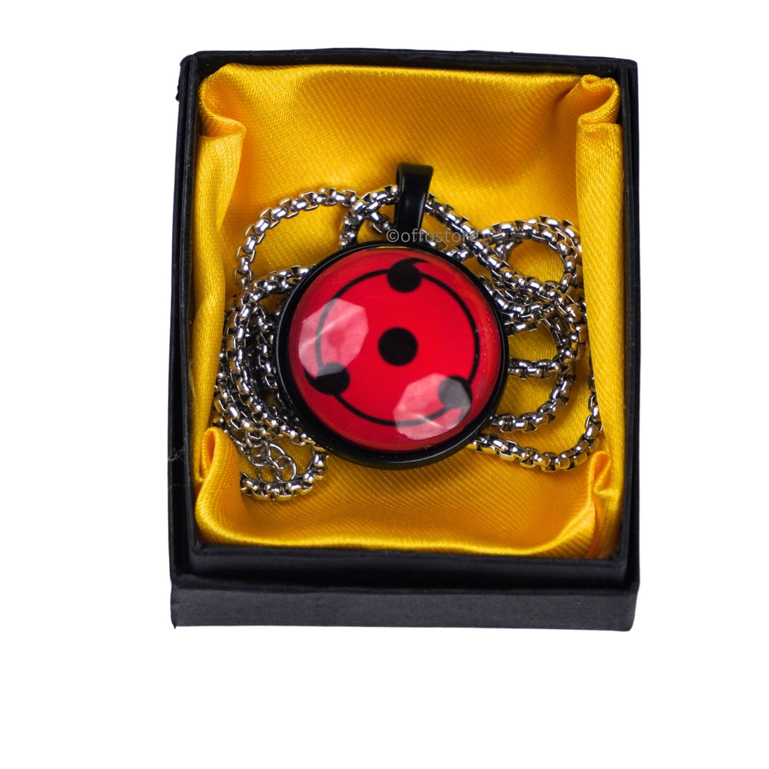 Naruto Anime Three Tomoe Sharingan Locket