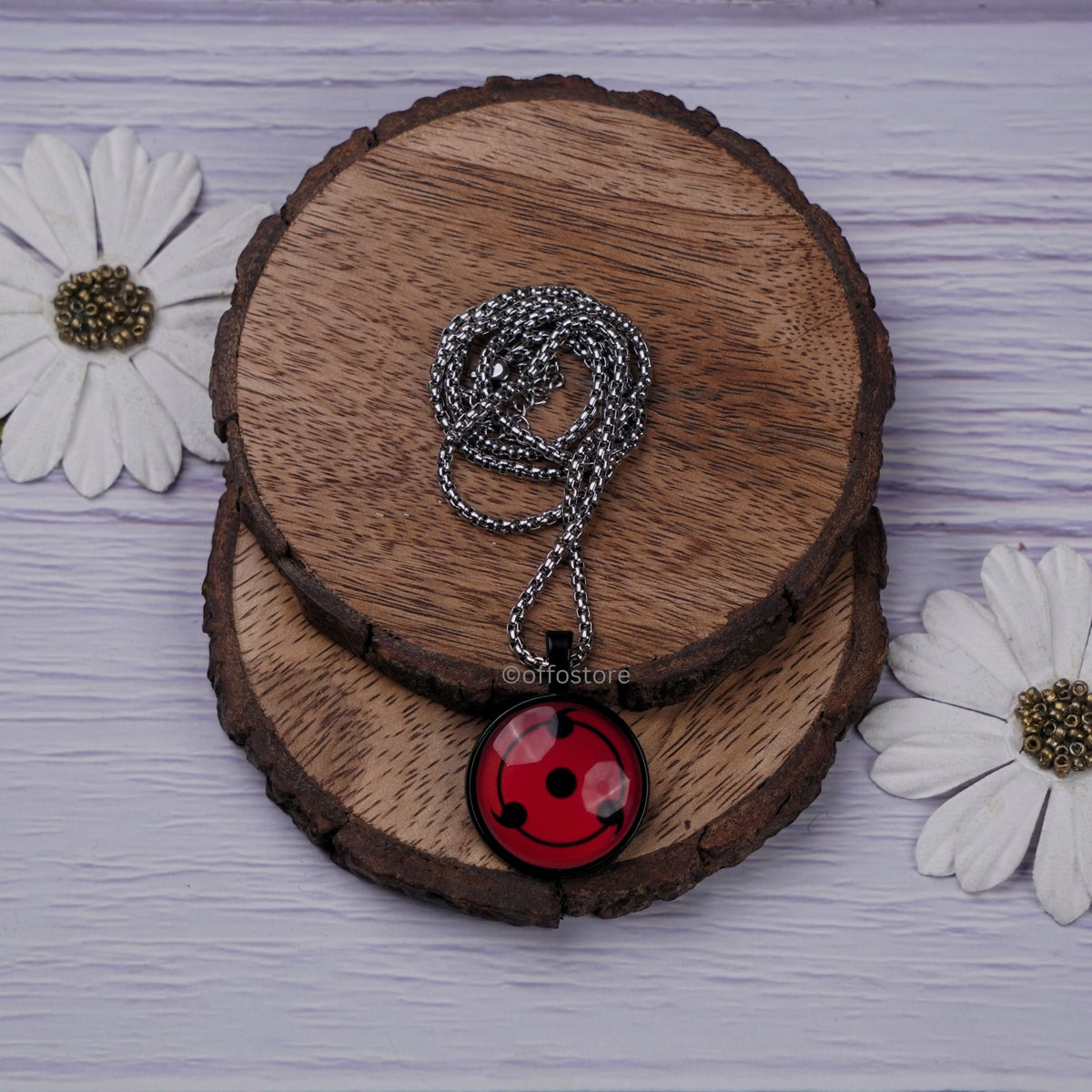 Anime Lockets Collection Naruto Anime Three Tomoe Sharingan Locket