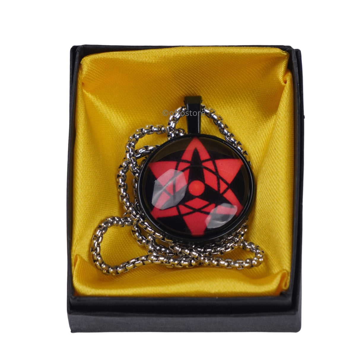 Anime Lockets Collection Naruto Anime Sasuke's Etrenal Magekyou Sharingan Locket