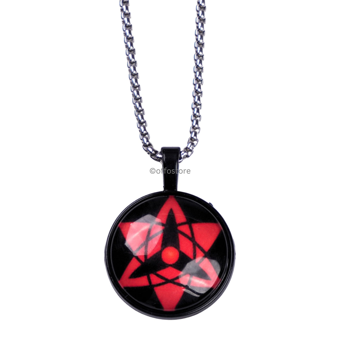 Naruto Anime Sasuke's Etrenal Magekyou Sharingan Locket