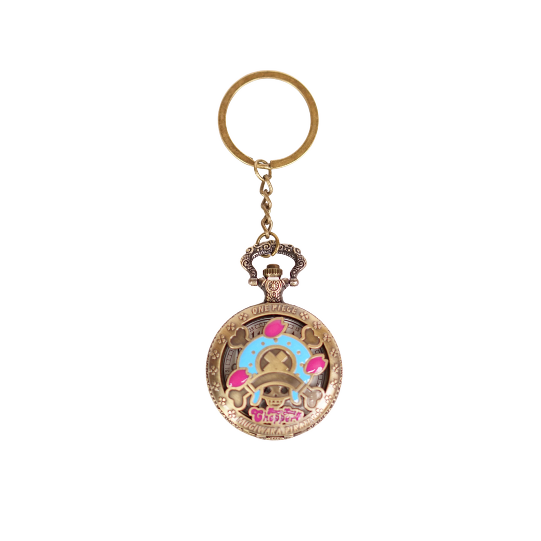 One Piece - Tony Chopper Pocket Watch Vintage Keychain