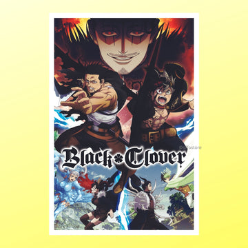 Black Clover Anime Wall Poster