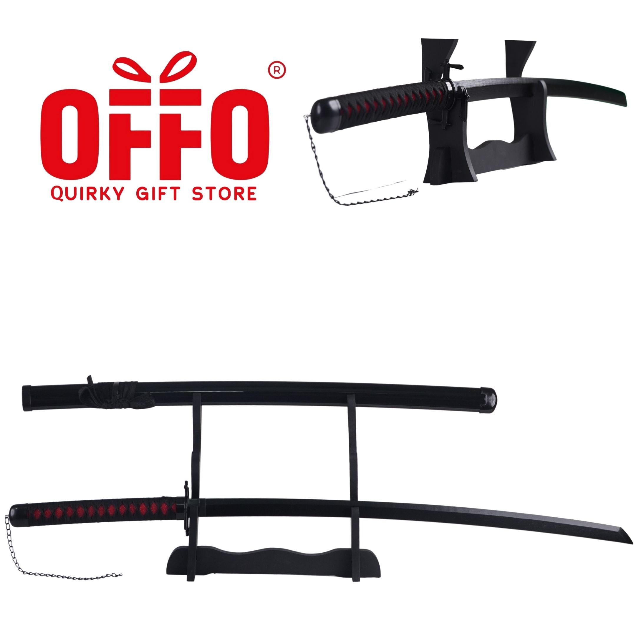 Bleach Anime Ichigo Kurosaki's Zangetsu Wooden Life Size Practice Kata