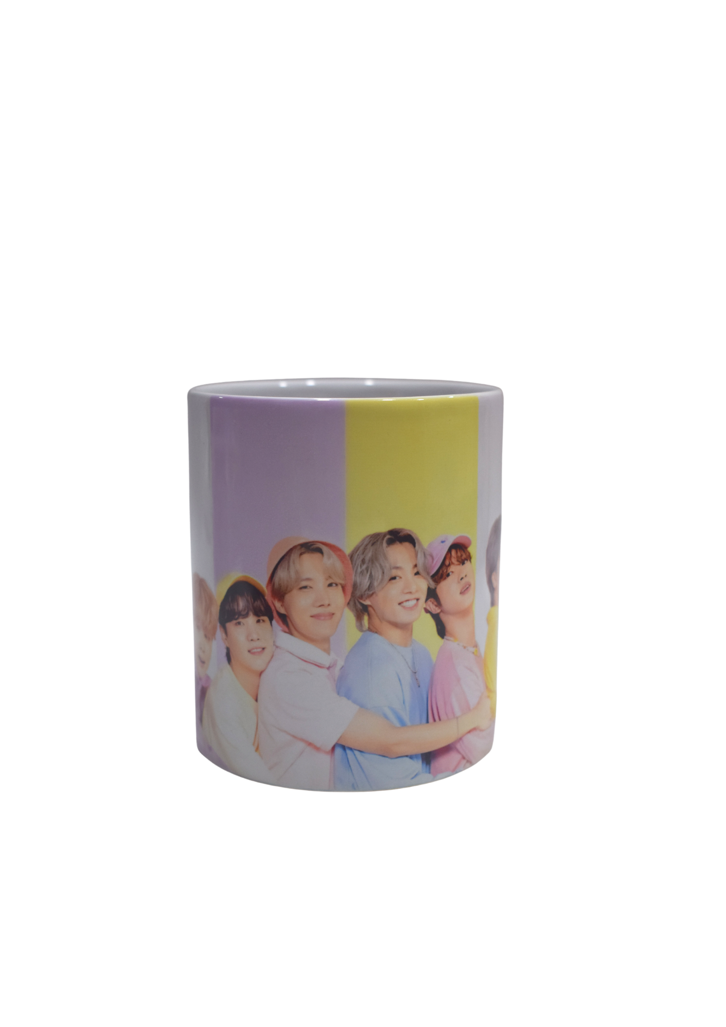 K-Pop: BTS Dynamite White Ceramic Mug