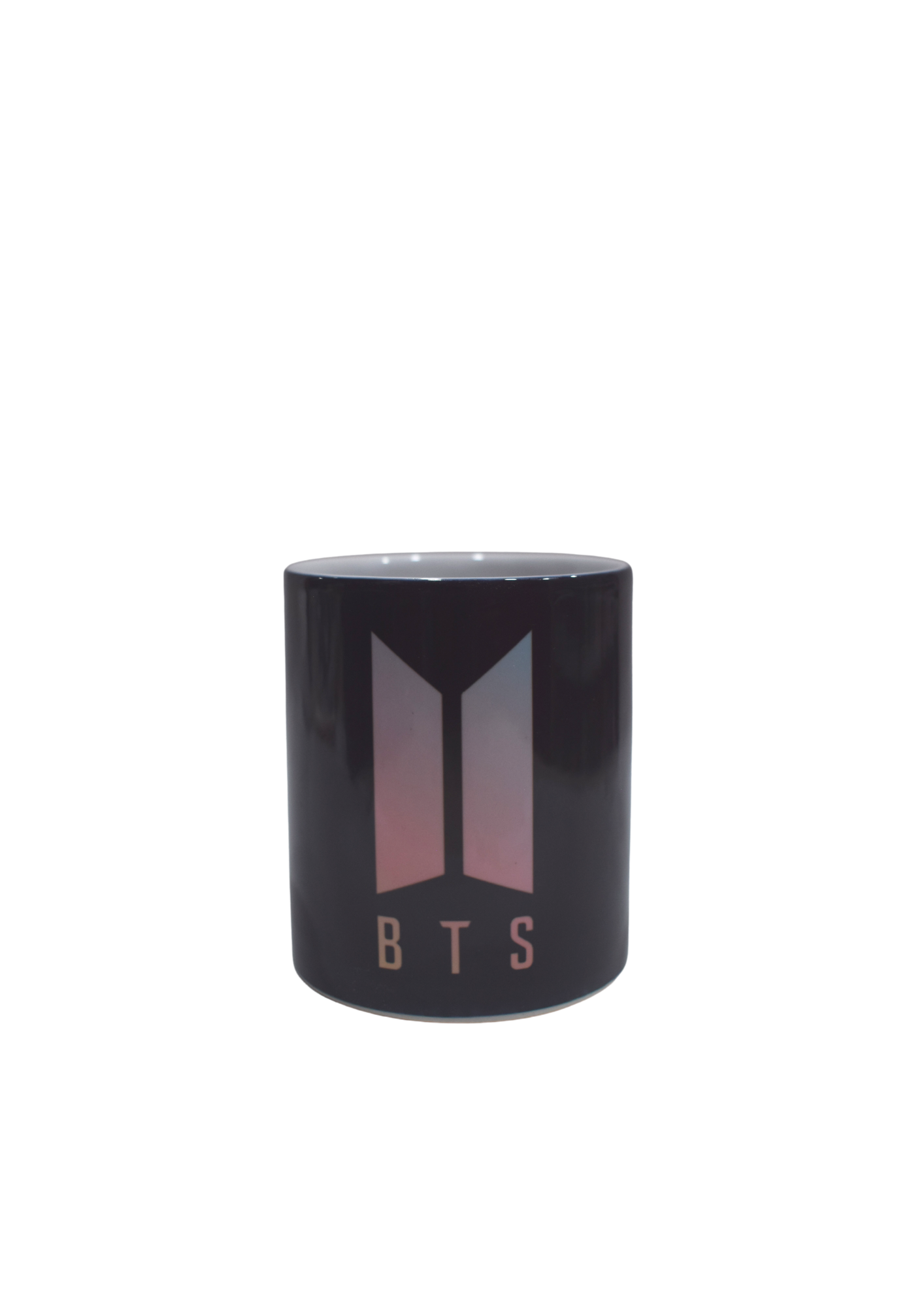 K-Pop: BTS Purple Logo White - Ceramic Mug