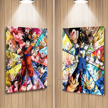 Dragon Ball Z Anime 3D Poster - A