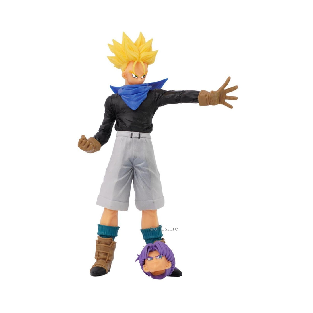 Dragon Ball Z Super Saiyan Trunks 2 Heads Action Figure