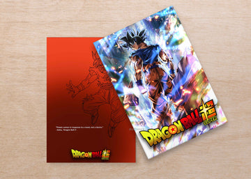 Anime: Dragon Ball Z Goku Velvet Finish A5 Notebook