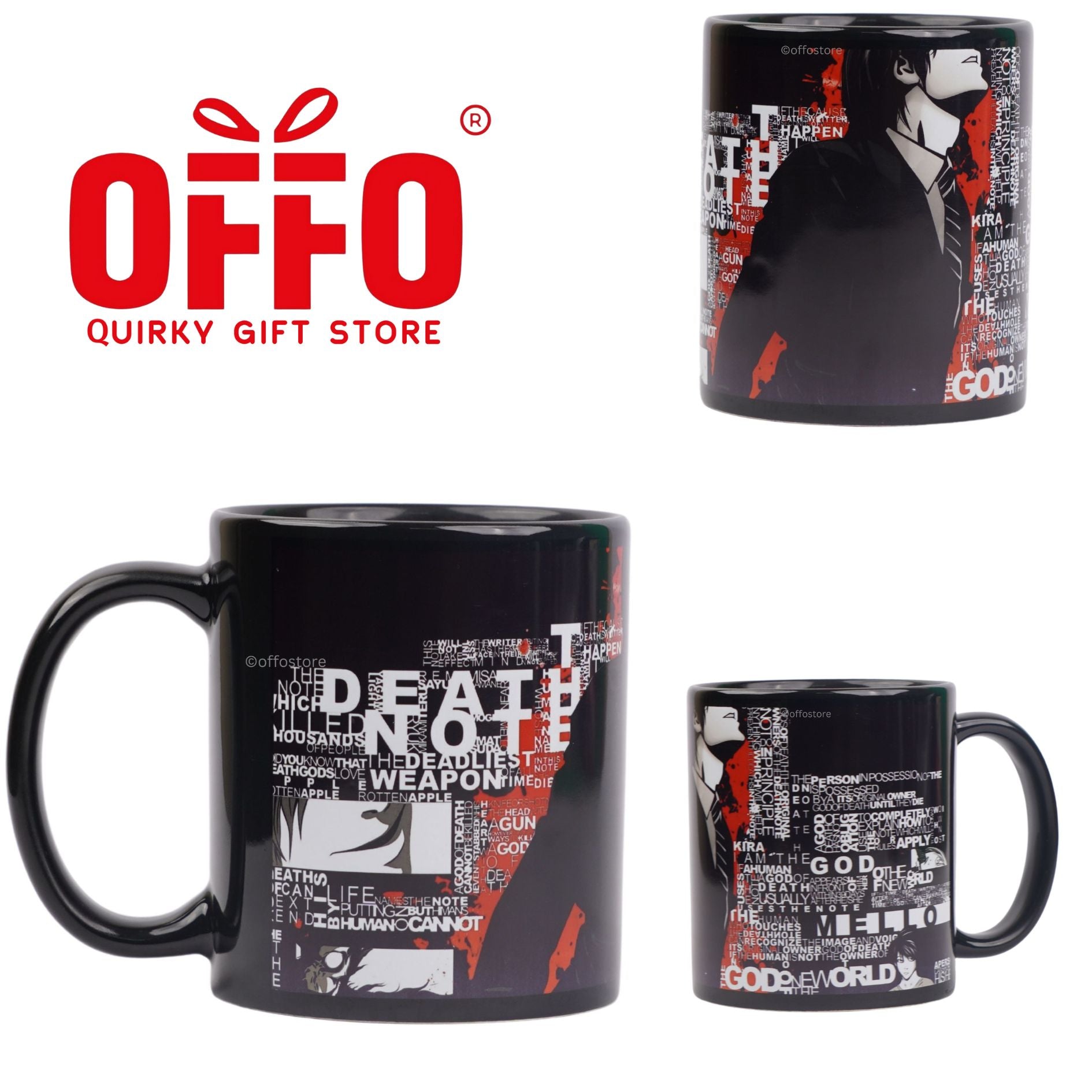 Death Note - Black Ceramic Mug
