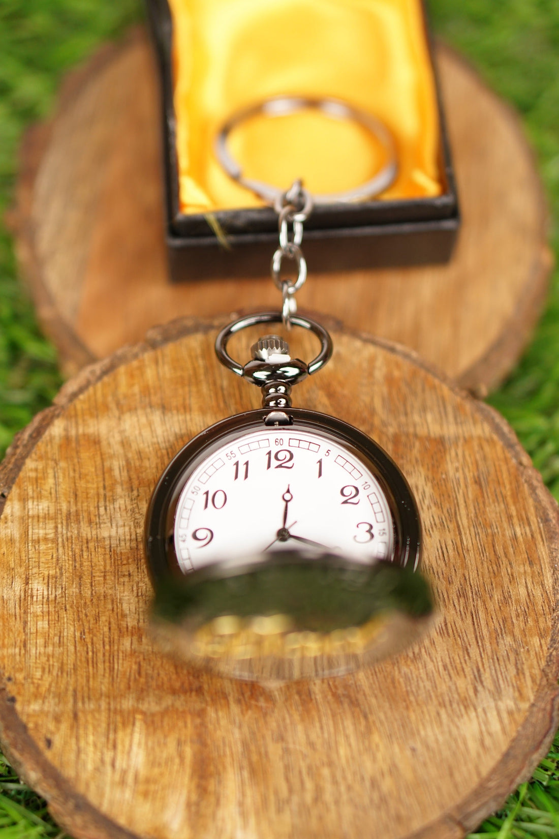 Dad Pocket Watch Vintage Keychain