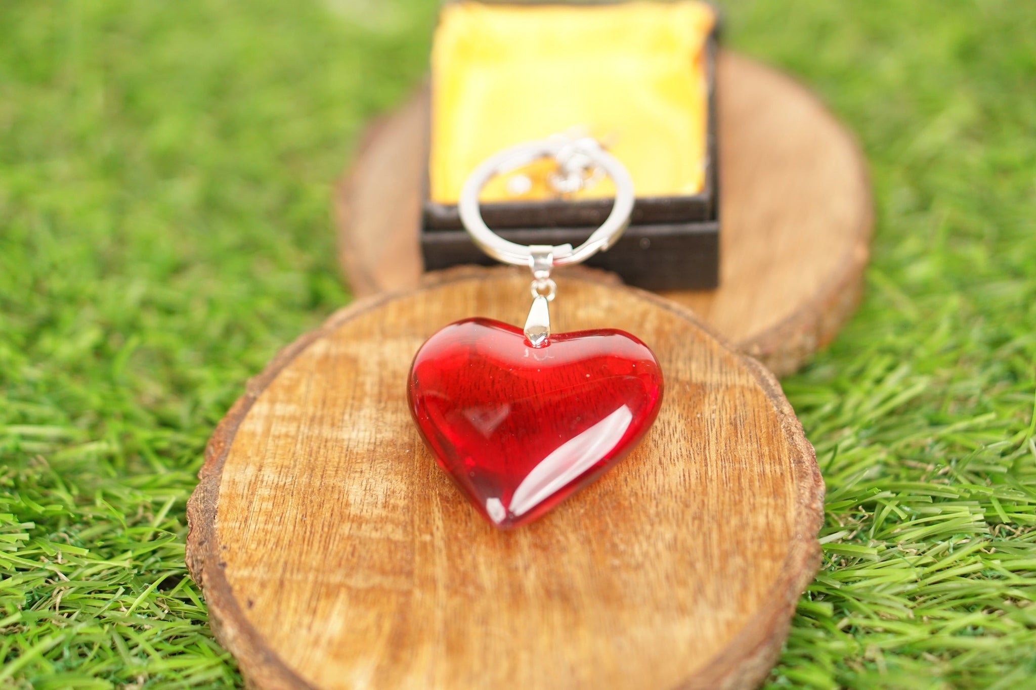 Heart Acrylic Keychain