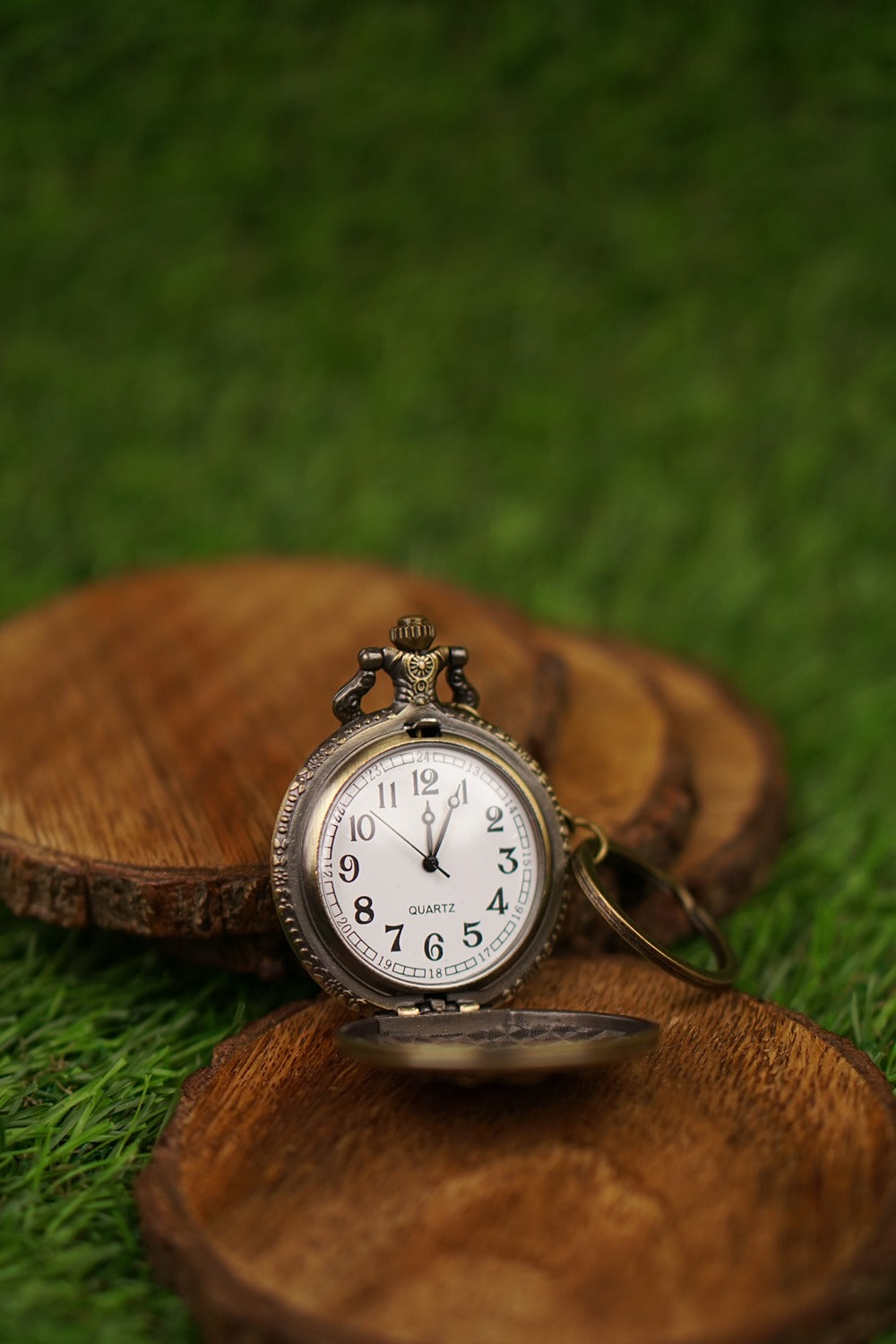 Tarantula Spider Pocket Watch Keychain