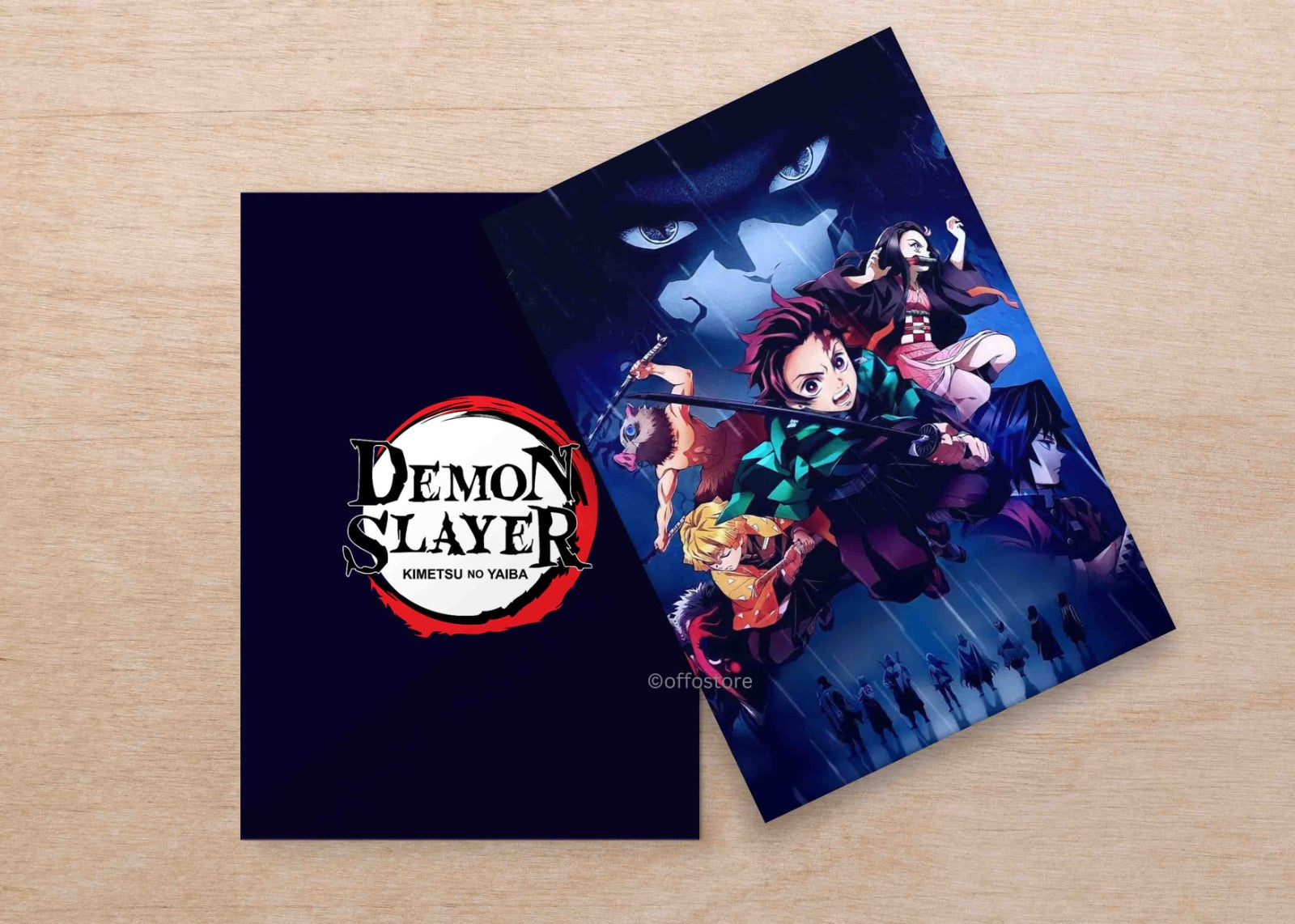 Anime: Demon Slayer Velvet Finish A5 Notebook