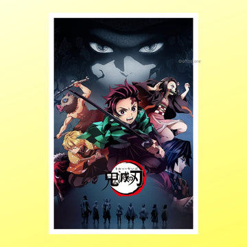 Demon Slayer Anime Group Wall Poster