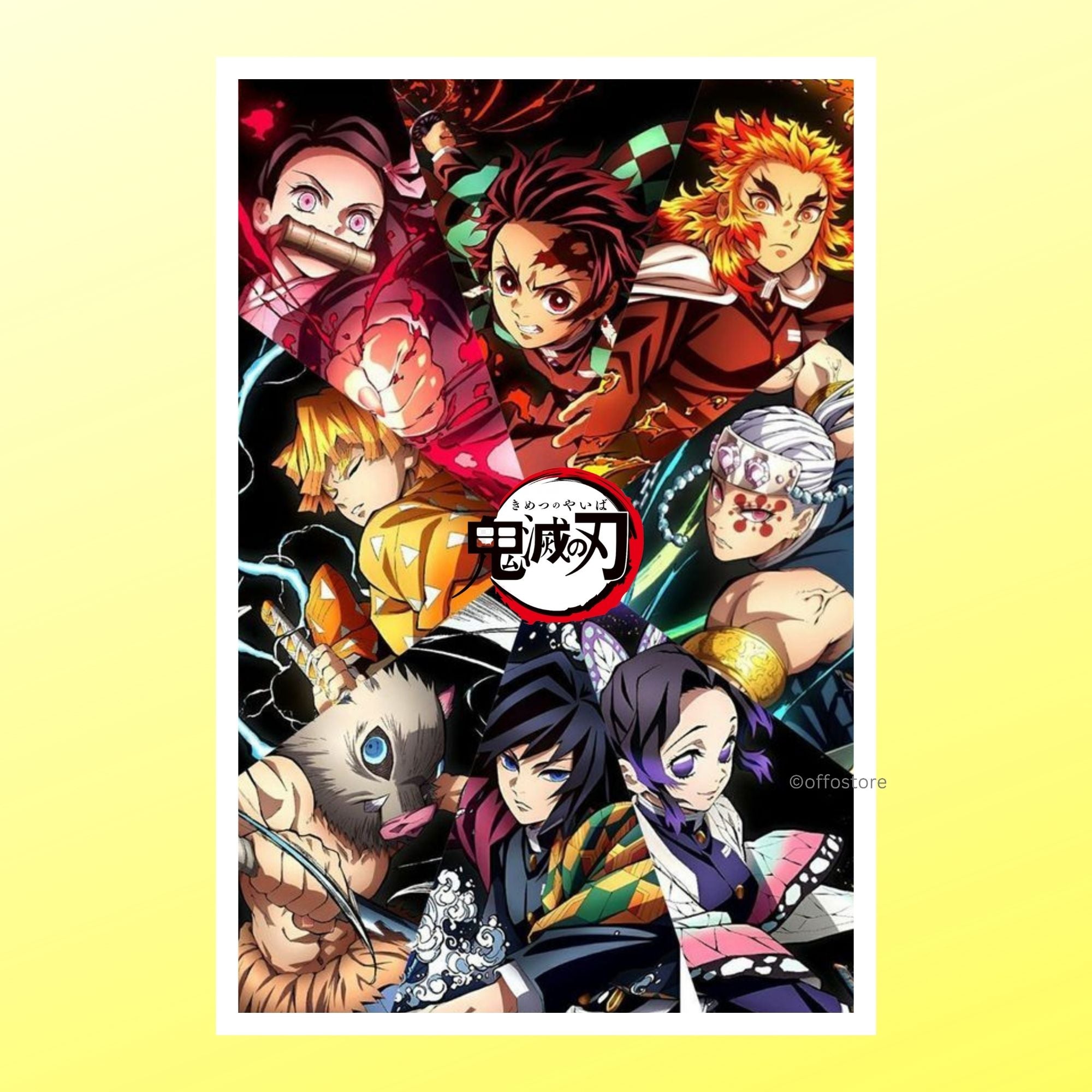 Demon Slayer Anime Group-B Wall Poster