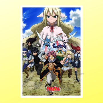 Fairy Tail Anime Wall Poster