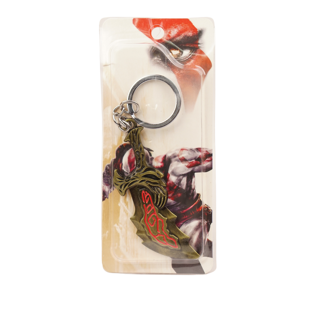 God Of War Metal Keychain