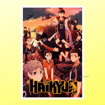 Haikyuu Anime Wall Poster