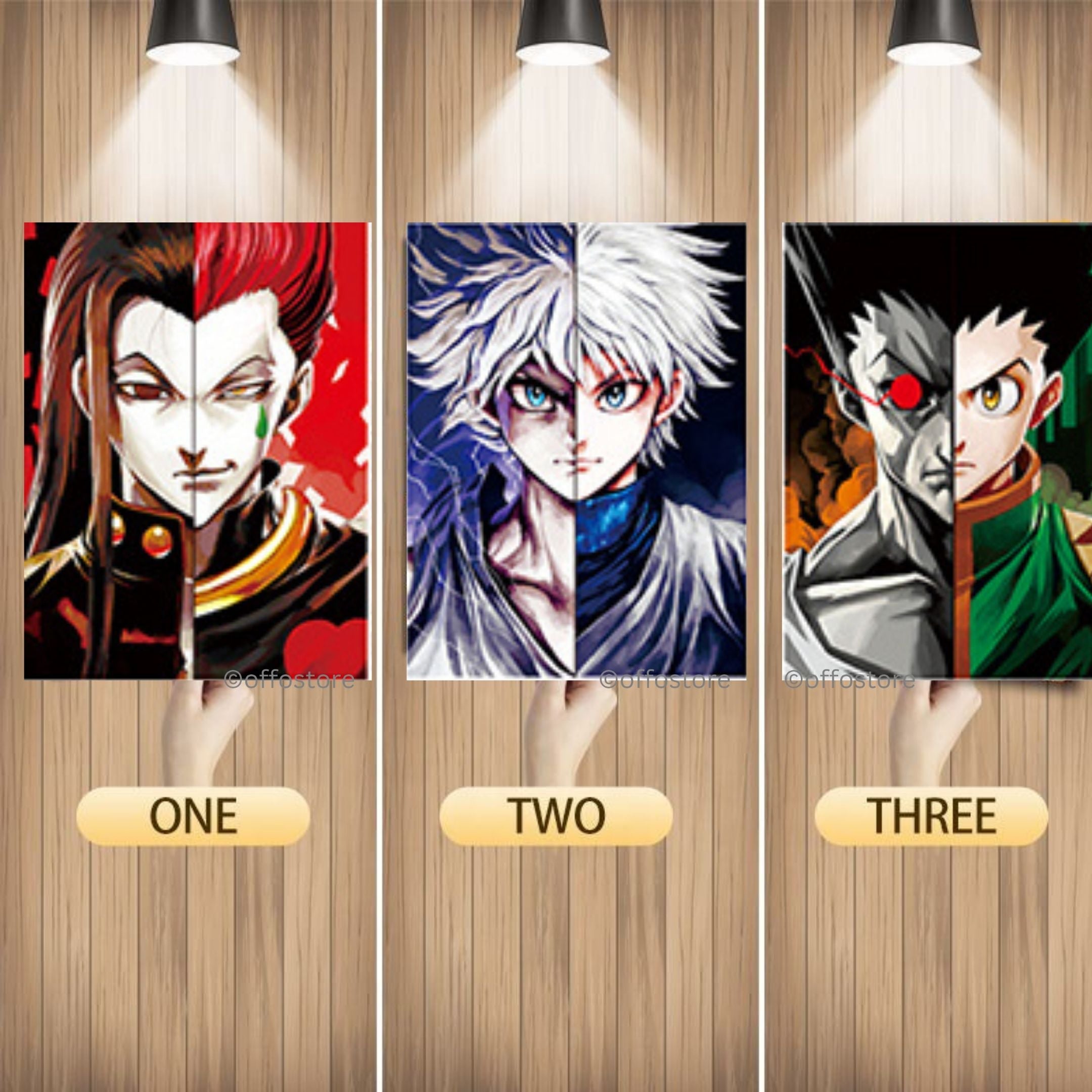 Hunter X Hunter Anime 3D Poster