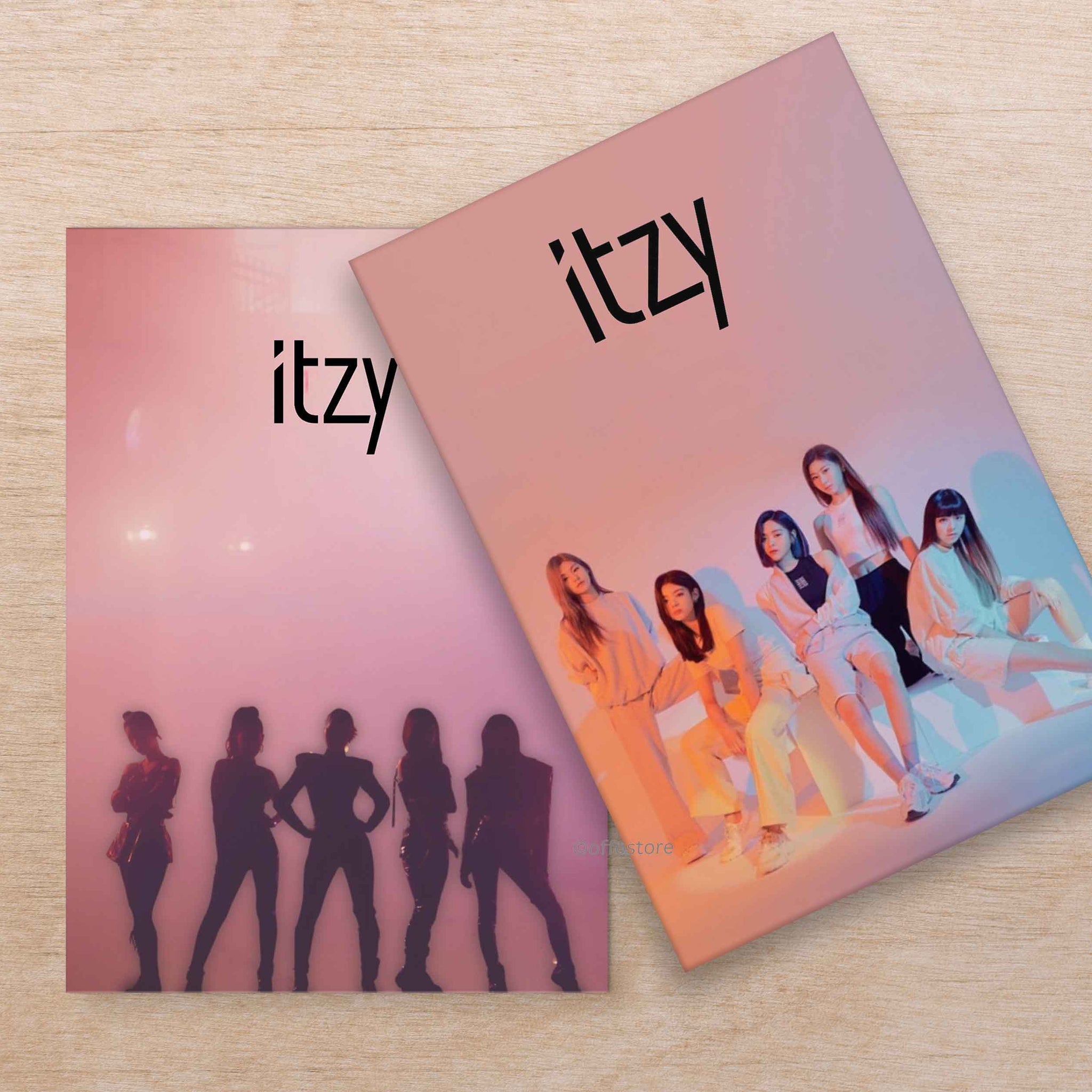 Itzy Sticky Notes Itzy Velvet Finish A5 Notebook