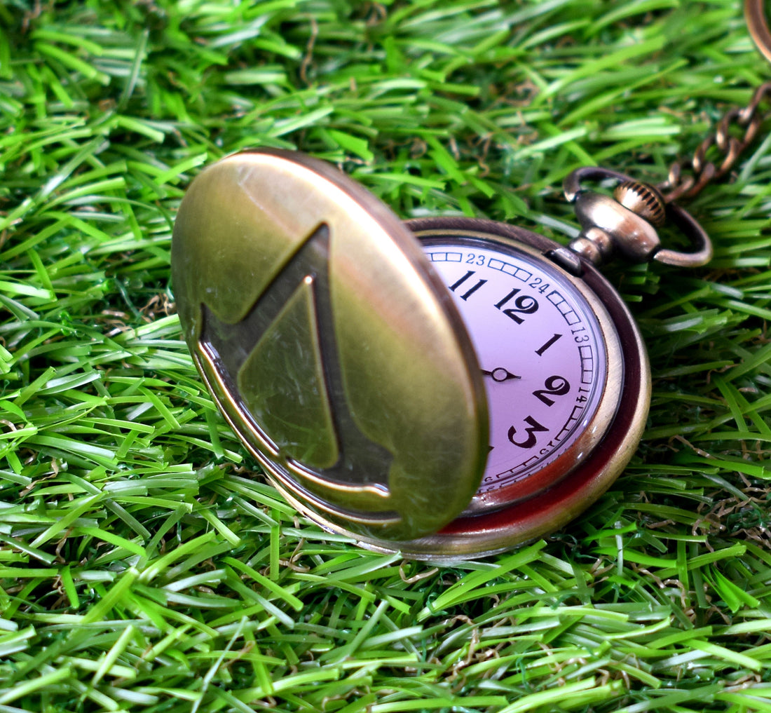 Assassin's Creed Antique Pocket Watch Keychain