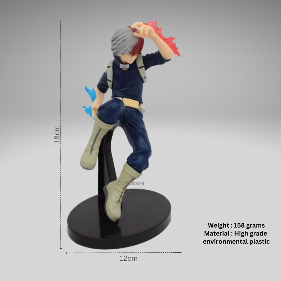 My Hero Academia Anime Shoto Todoroki Action Figure [19cm]