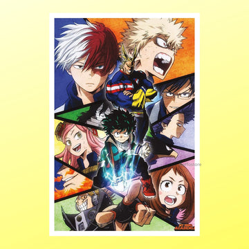 My Hero Academia Anime Wall Poster