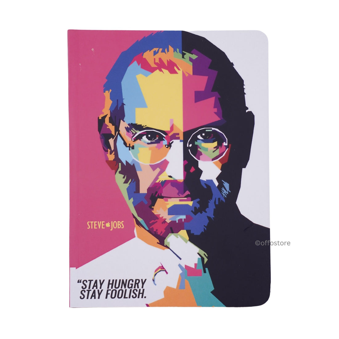 Steve Jobs Velvet Finish A5 Notebook