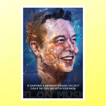 Motivation Poster Elon Musk