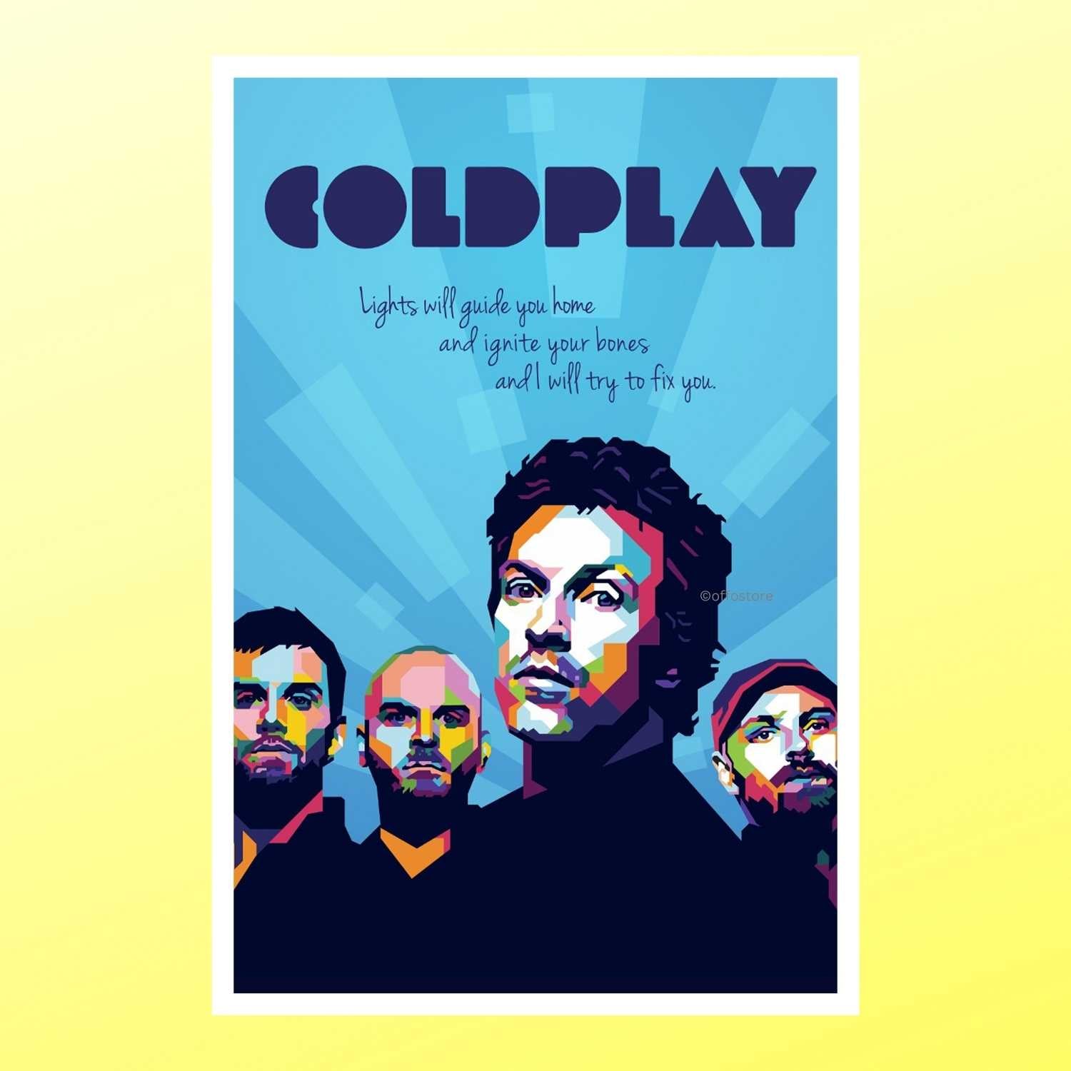 Music Poster Coldplay