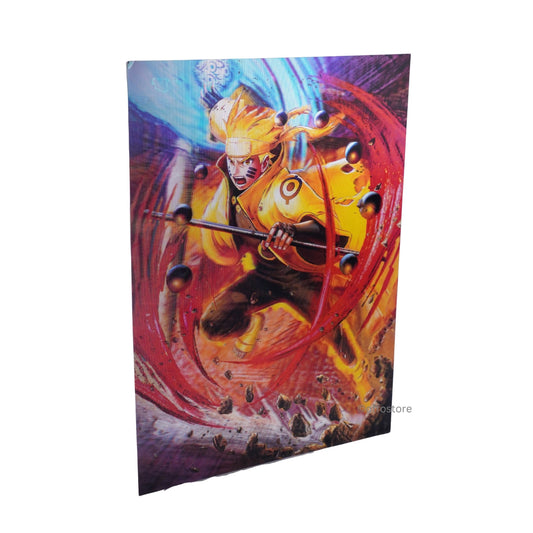 Naruto Anime 3D Poster - F
