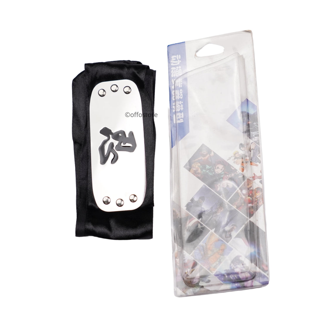 Naruto Anime Allied Shinobi Black Head Band