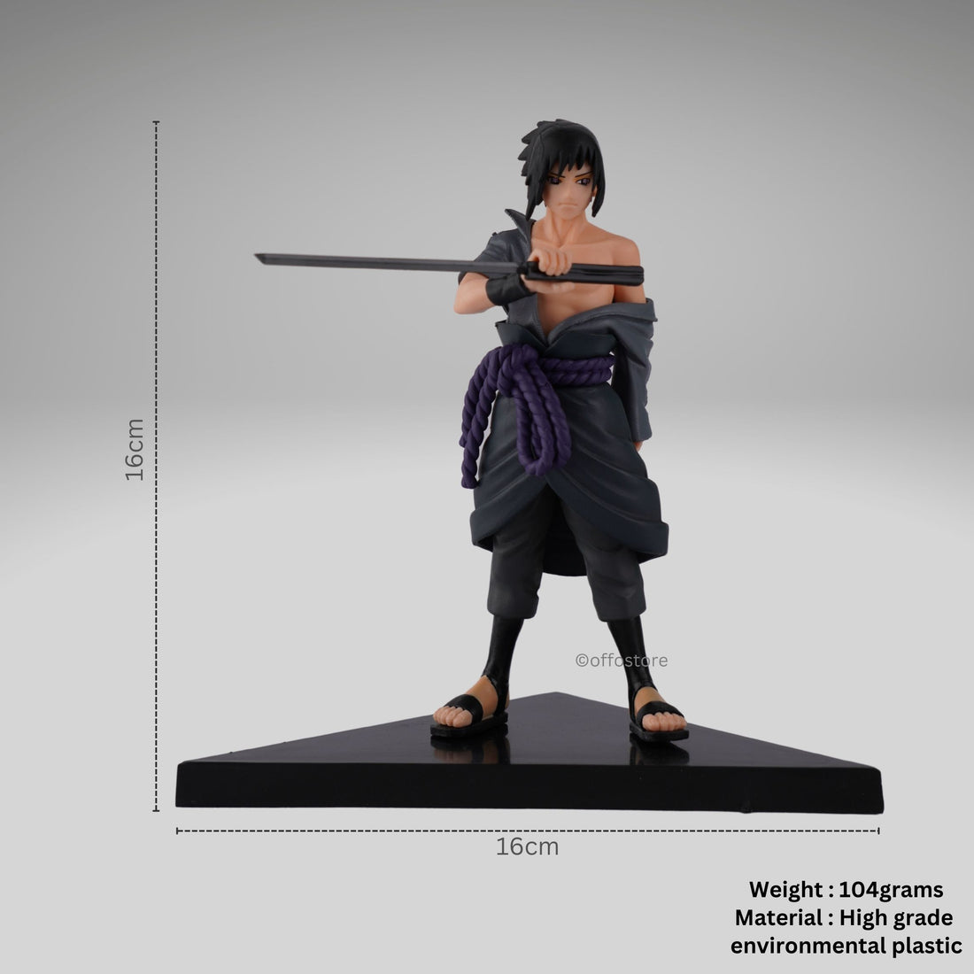 Naruto Anime Sasuke Uchiha - E Action Figure [20cm]