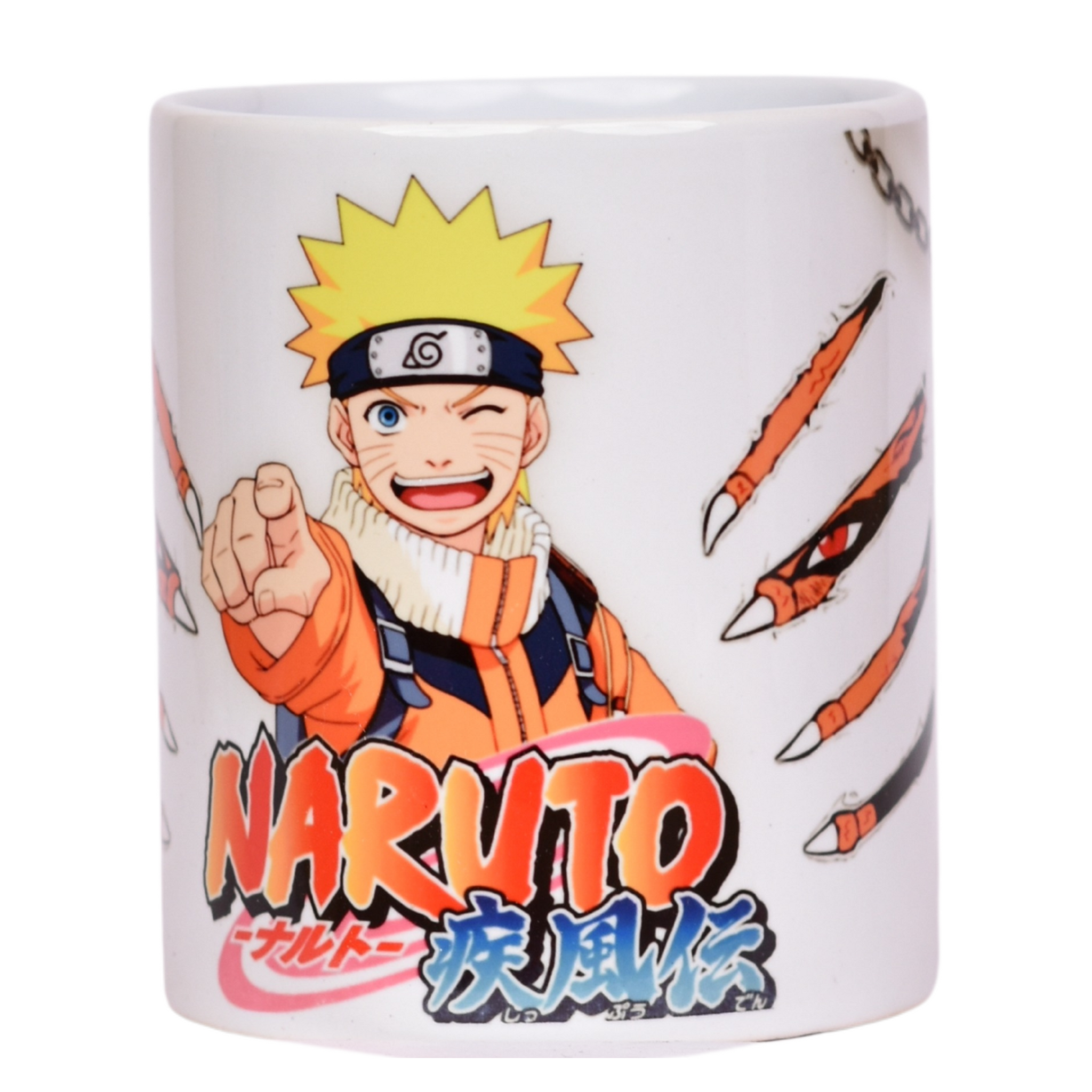 Anime: Naruto - White Ceramic Mug