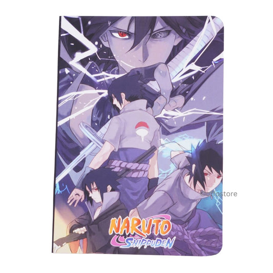 Anime:Naruto shippudin sasuke velvet finish A5 book