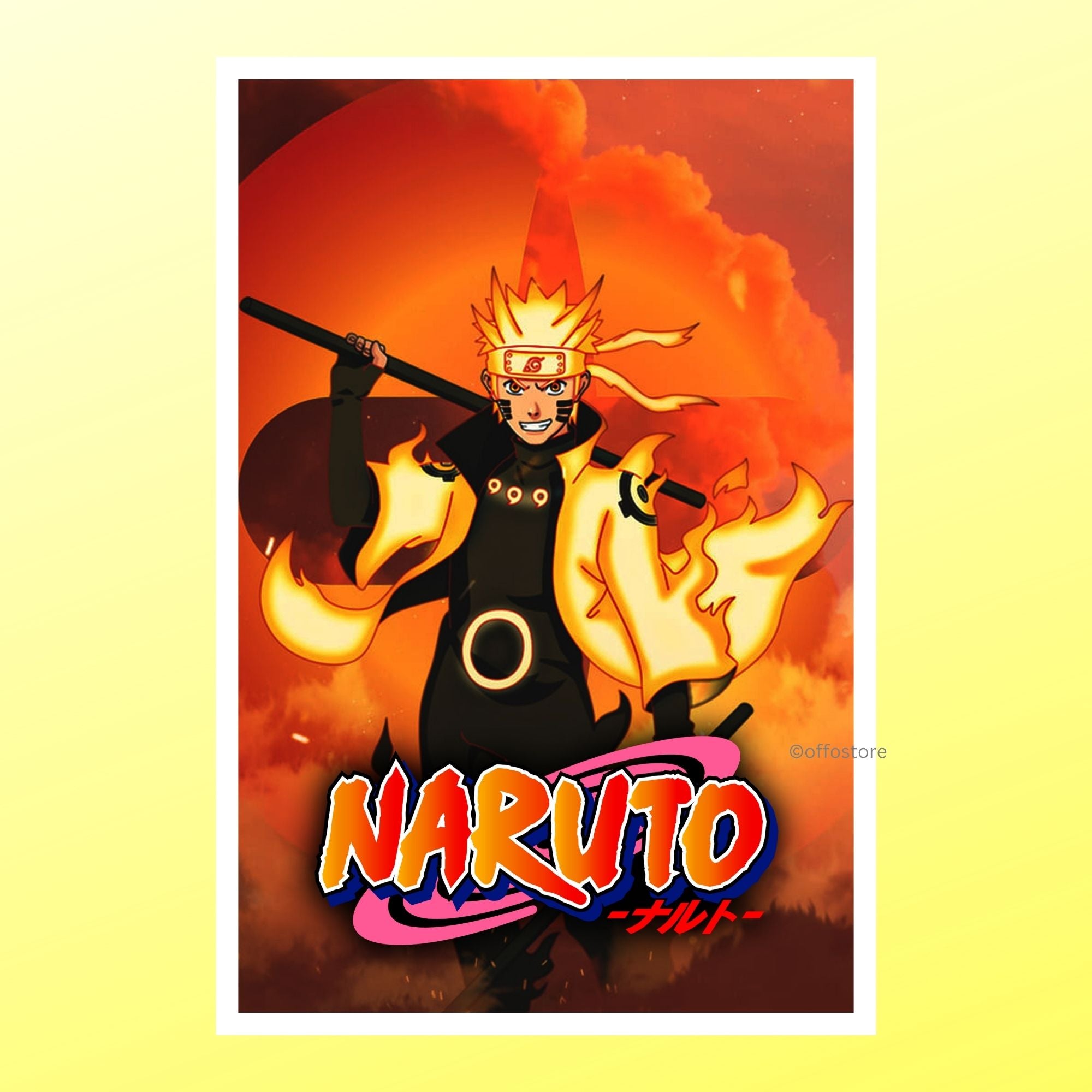 Naruto Anime Naruto Uzumaki Wall Poster