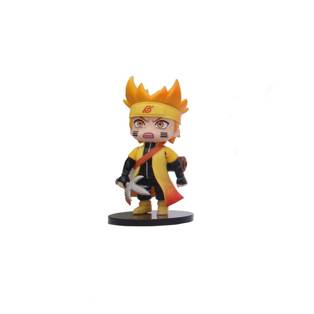 Naruto Anime Chibbi Figures Set of 6 [11-12 cm]