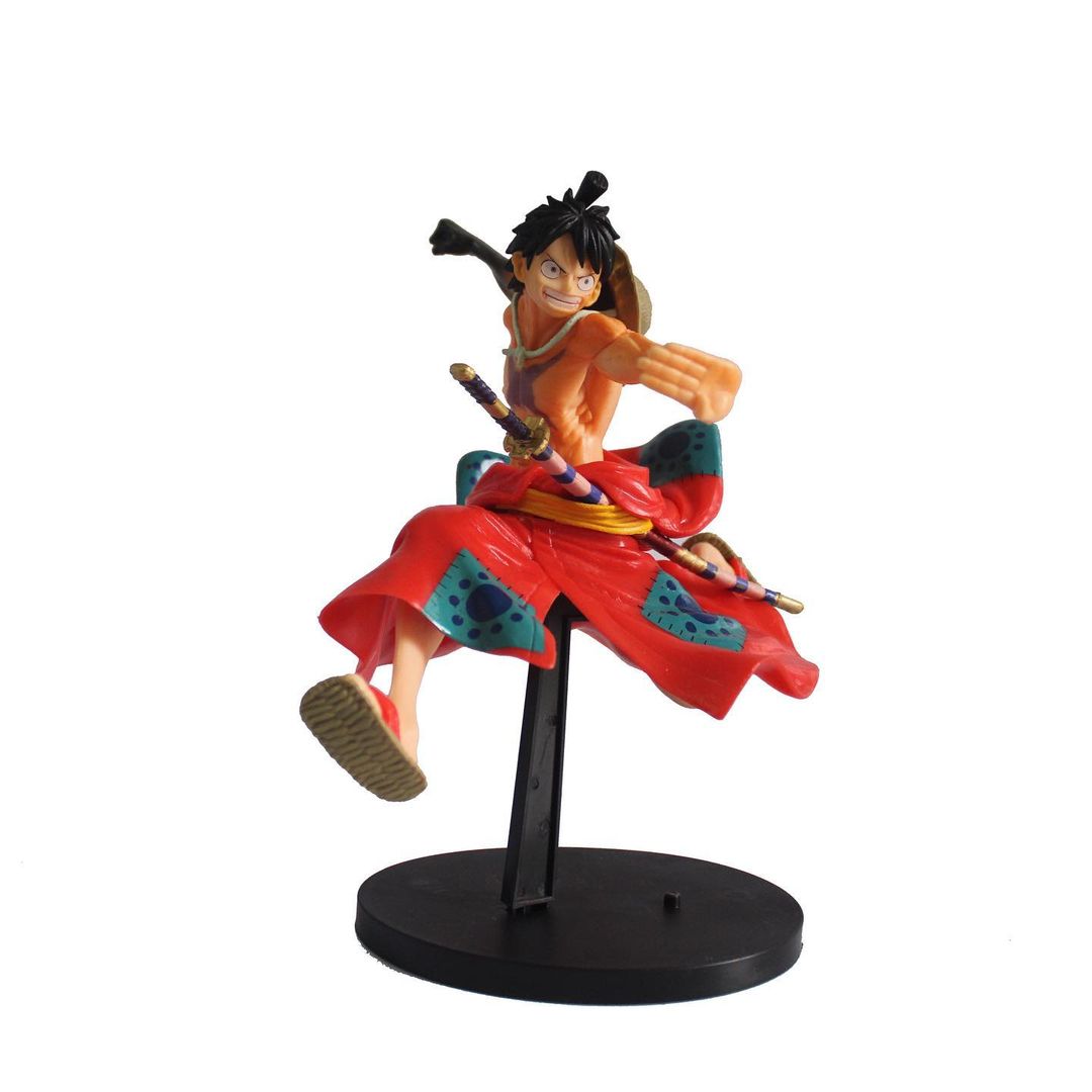 One Piece Anime Monkey D Luffy Action Figure [20CM]