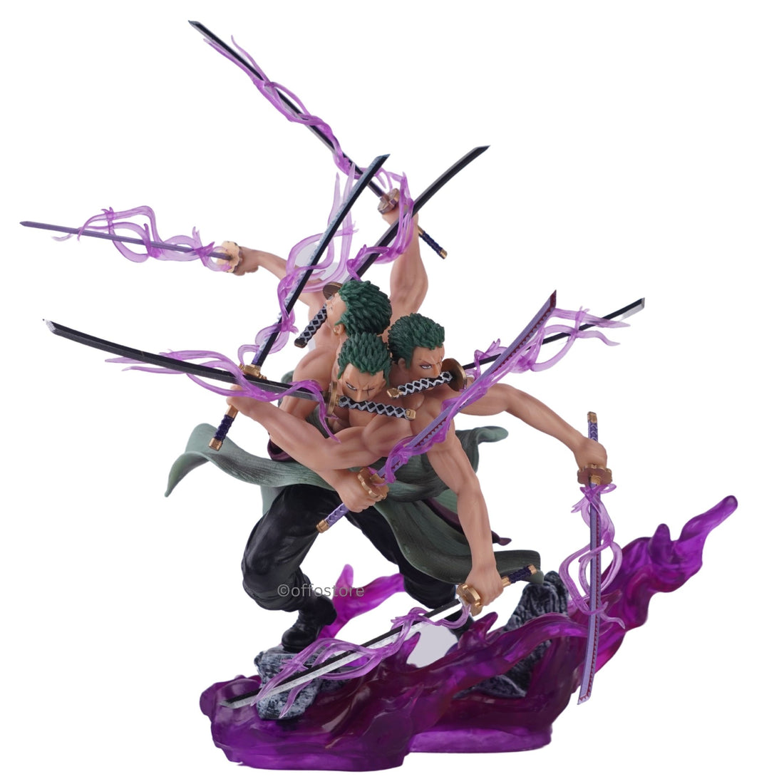 One Piece Anime Roronoa Zoro Asura Form Action Figure [30cm]