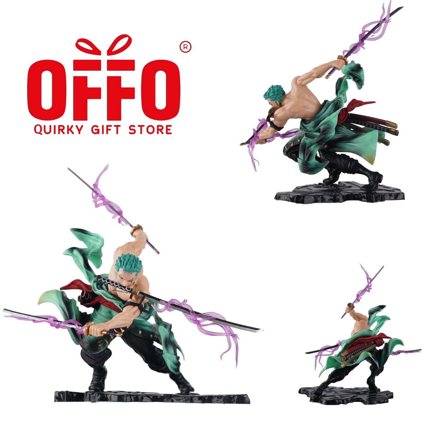 One Piece Anime Zoro Action Figure