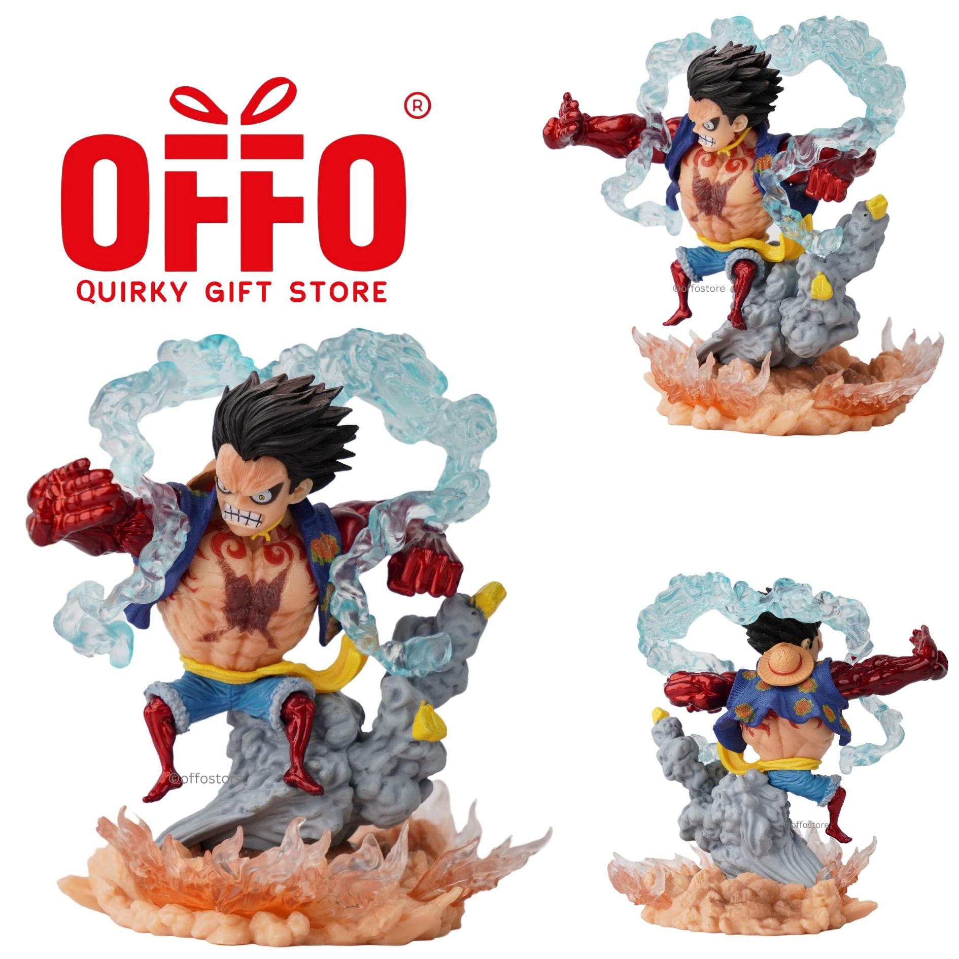 one piece action figures luffy gear 4