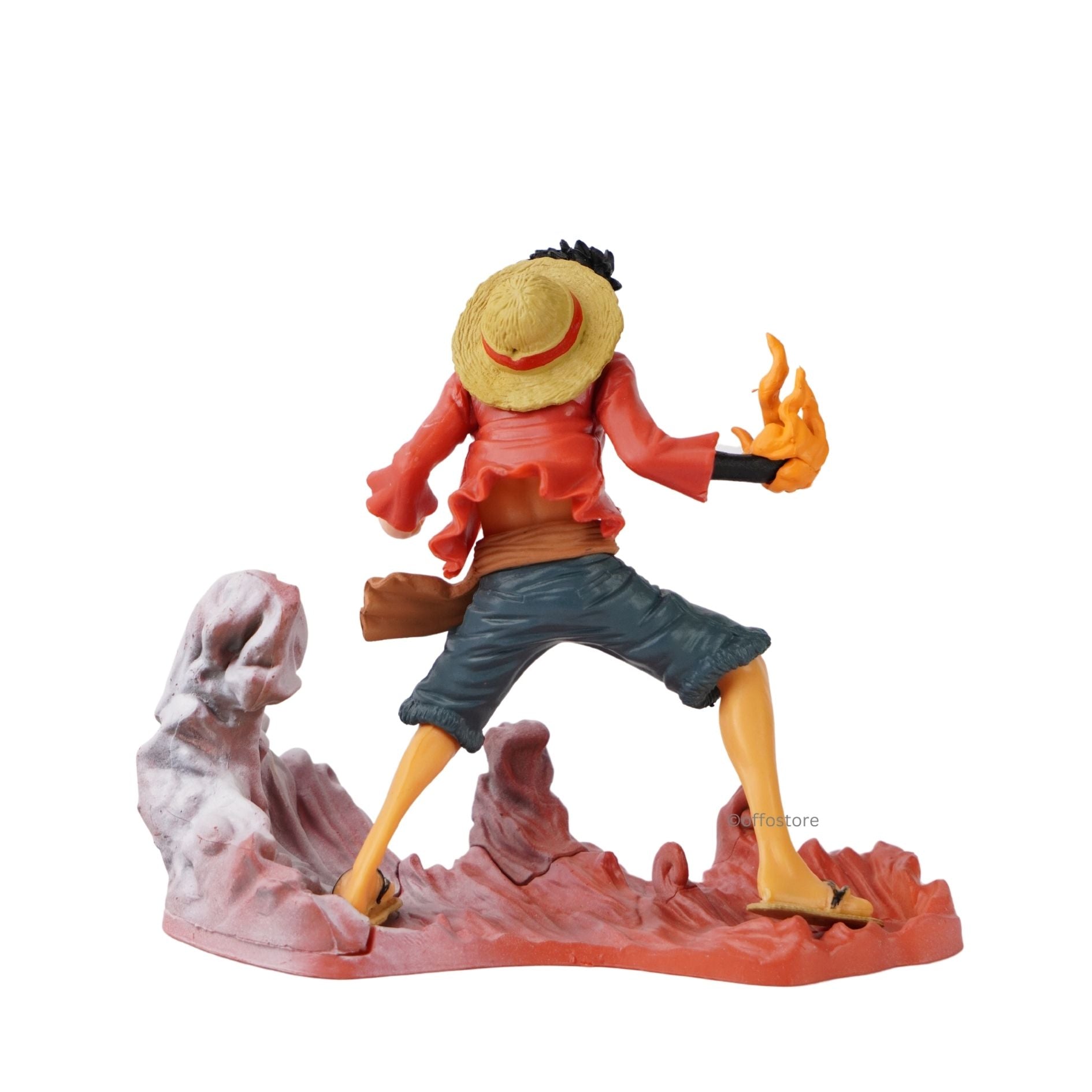 One Piece Anime Monkey D Luffy Action Figure J