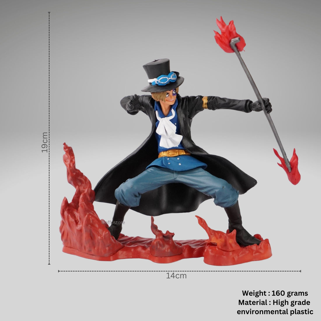 One Piece Anime Saboo Action Figure