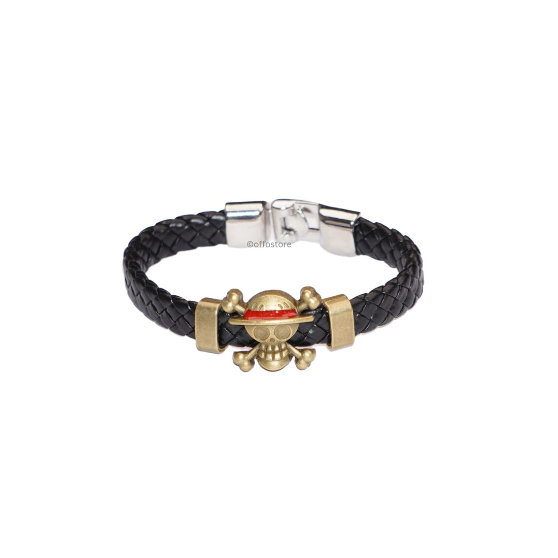 Anime:- One Piece - Strawhat Pirates Logo Bracelet